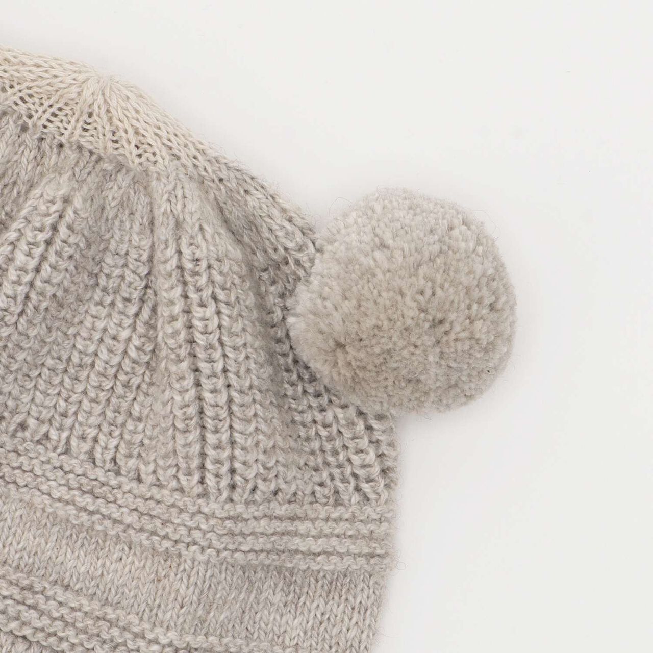 Organic Bonbon Hat [Made in Japan],Pearl white, large image number 2