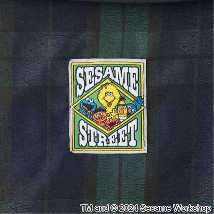 [AMI] Sesame Street Reversible Padded Bomber Jacket,Ivory, medium image number 4