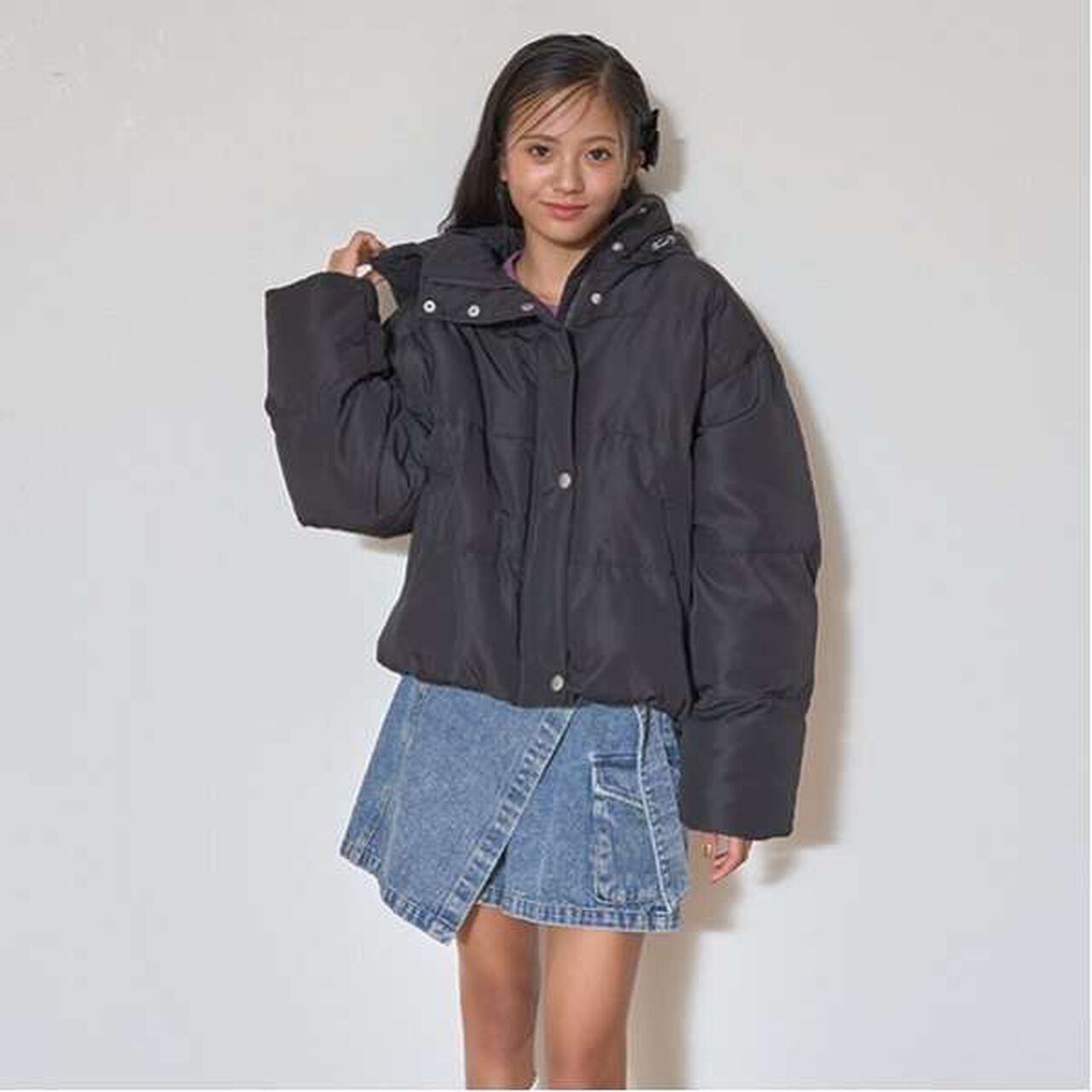 LTXC - Wrap Belt Skirt Pants,Khaki, large image number 6