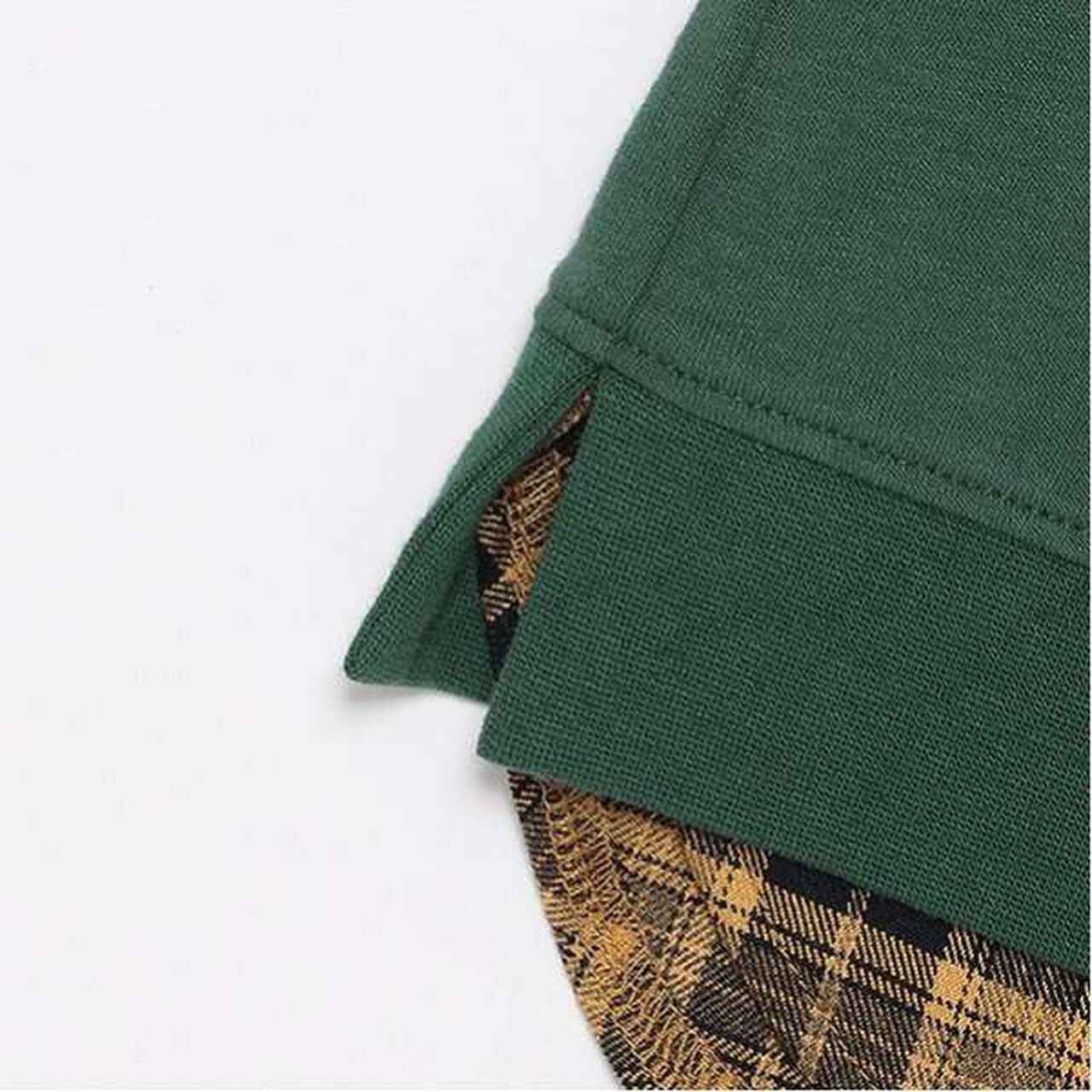 [MOOMIN] Long-Sleeve T-Shirt with Elbow Patches,Beige, large image number 3