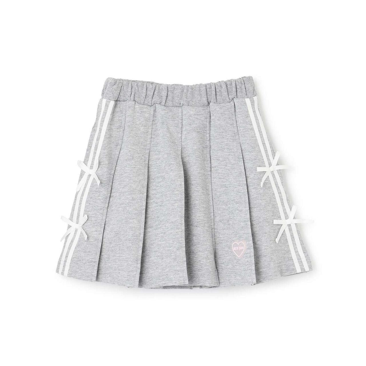 [Restock] Ribbon Line Skirt with Shorts,Gray, large image number 0