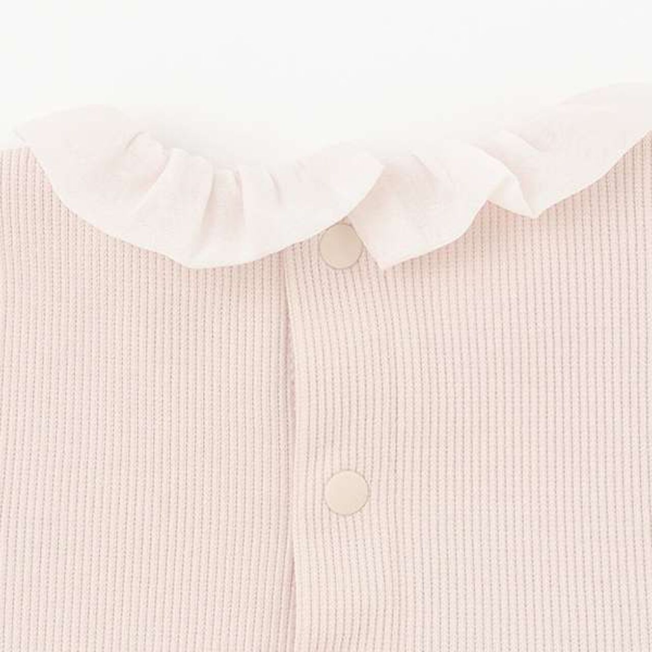 [Link] Organza OP Romper,Ivory, large image number 4