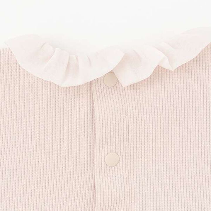 [Link] Organza OP Romper,Ivory, medium image number 4