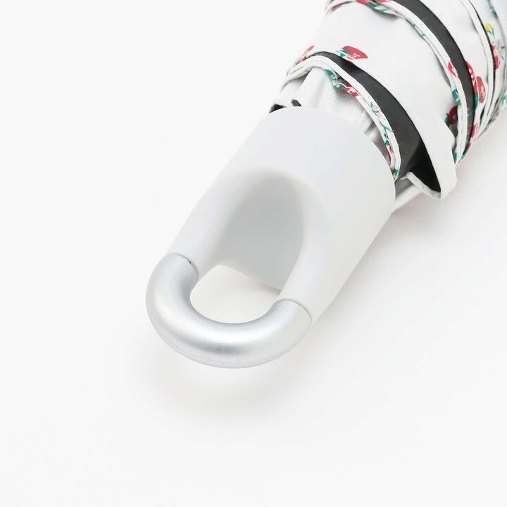 Wild Strawberry All-Weather Folding Umbrella [Light Blocking, Heat Shielding, Shielding],Pearl white, medium image number 2