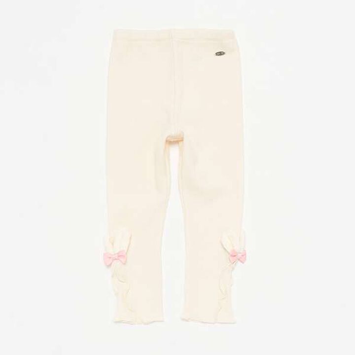 Bunny Ear Melange Leggings,Light pink, medium image number 9