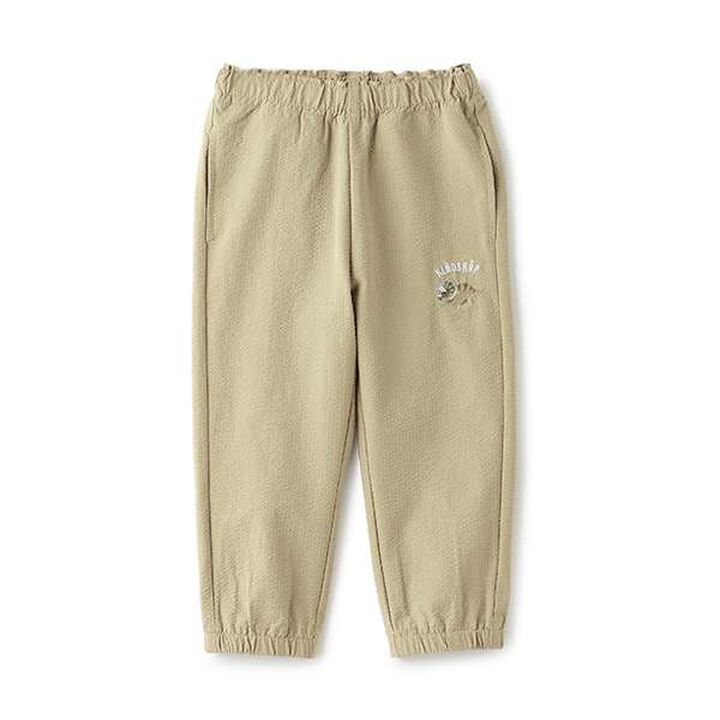 Dinosaur One-Point Long-Length Jogger Pants,Beige, medium image number 0
