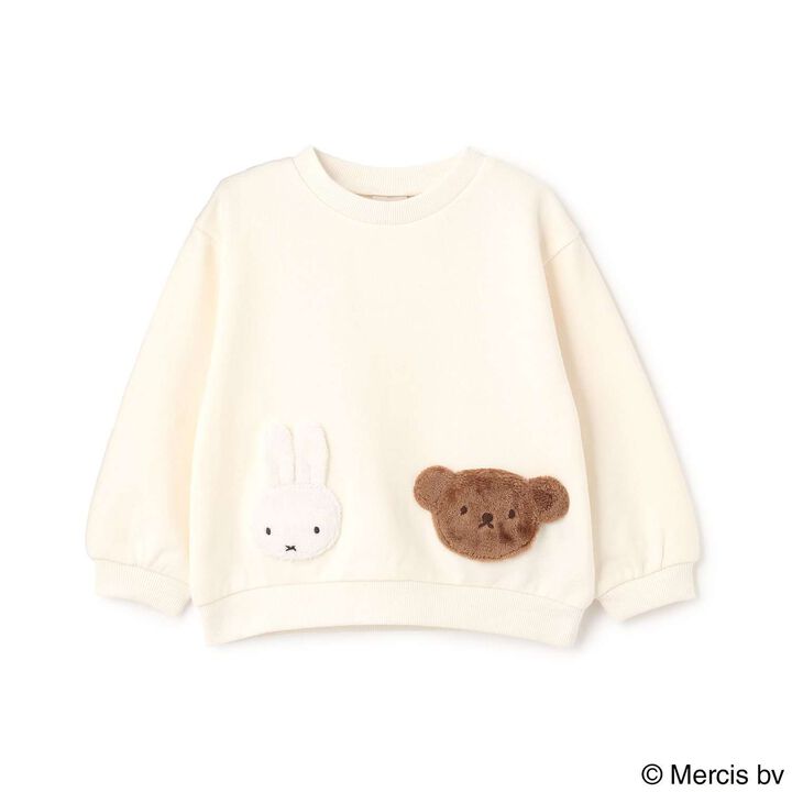 [Miffy] Motif Sweatshirt,Black, medium image number 11