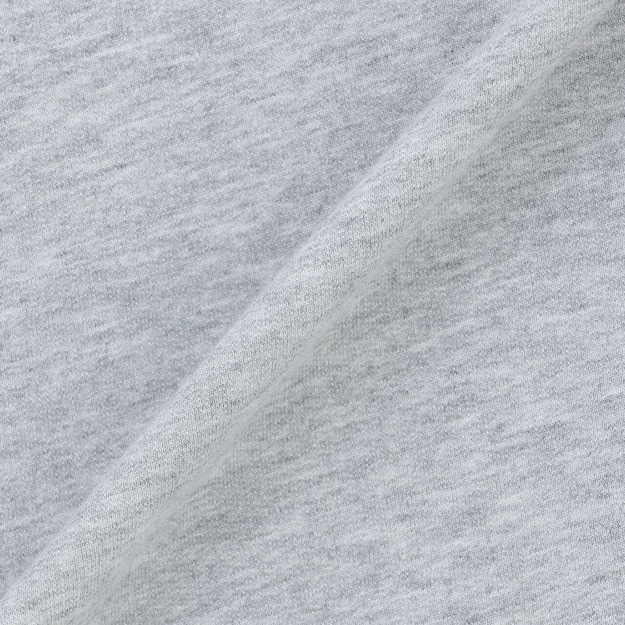 Half Zip Short Sleeve T-Shirt,Gray, large image number 7