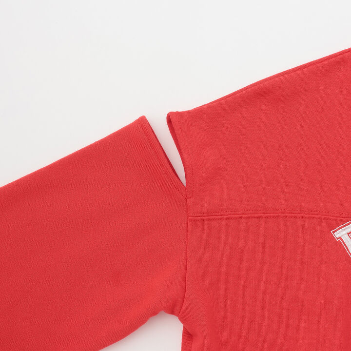 Shoulder Slit Pullover,Red, medium image number 10