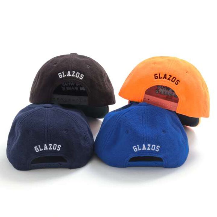 Fleece 6-Panel Snapback Cap,Navy, medium image number 9