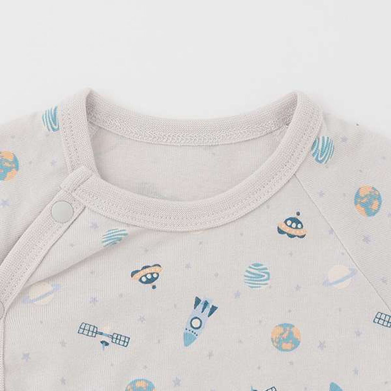 [GOOD PRICE] Short-Sleeve 2 WAY All-in-One,Ivory, large image number 8