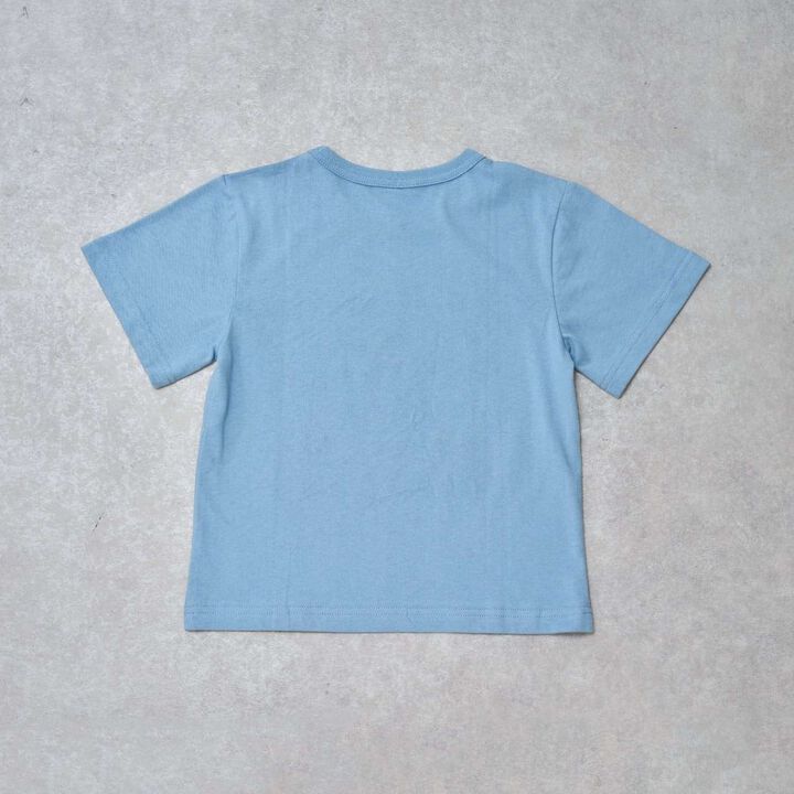 [100% Cotton] Marker Logo Short-Sleeve T-Shirt,Light green, medium image number 4