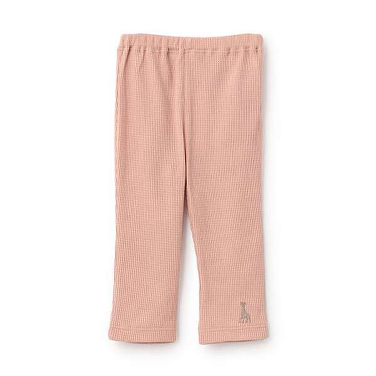 [Made in Japan] 9/10 Length Waffle Leggings,Gray, large image number 7