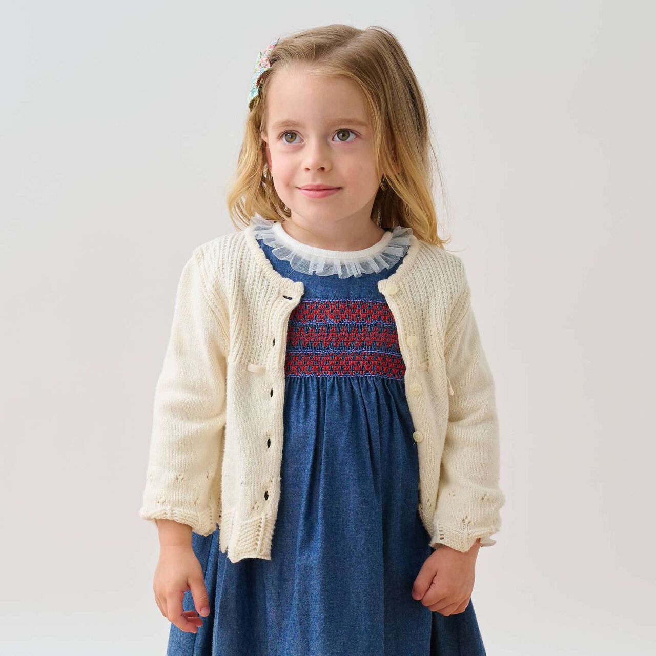 Organic Tam Bolero,Pearl white, large image number 0