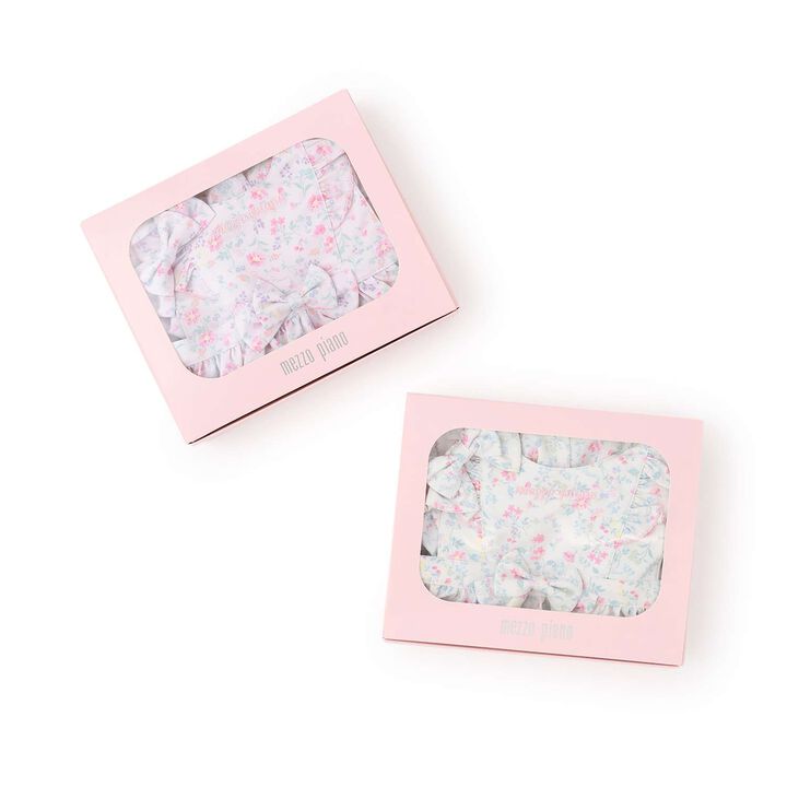 Flower Pattern Apron & Headband Set [Box Included],Light pink, medium image number 9