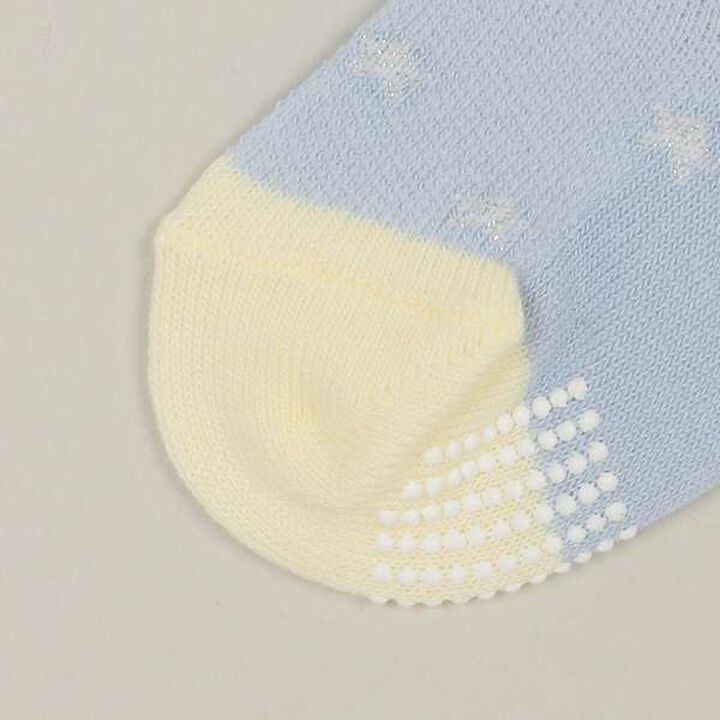 Star Sophie Crew Socks [Made in Japan],Blue, medium image number 3