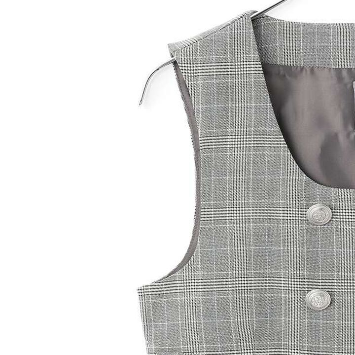 Best × Pleated Skirt-Pants Outfit Set,Navy, medium image number 15