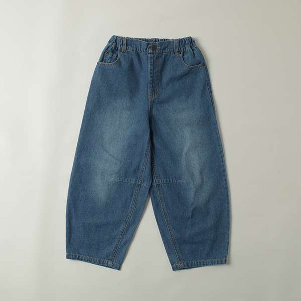 [SKIT0LY] Wide Curve Denim Pants,Light blue, large image number 5