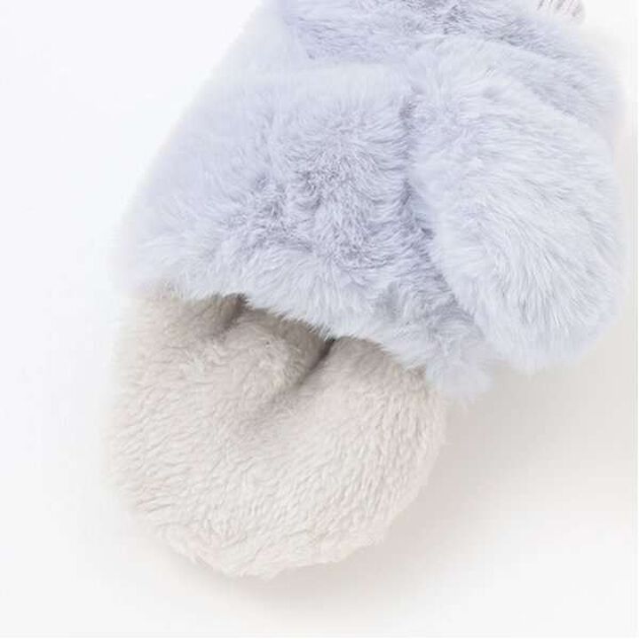 Faux Fur Gloves,Ivory, medium image number 3