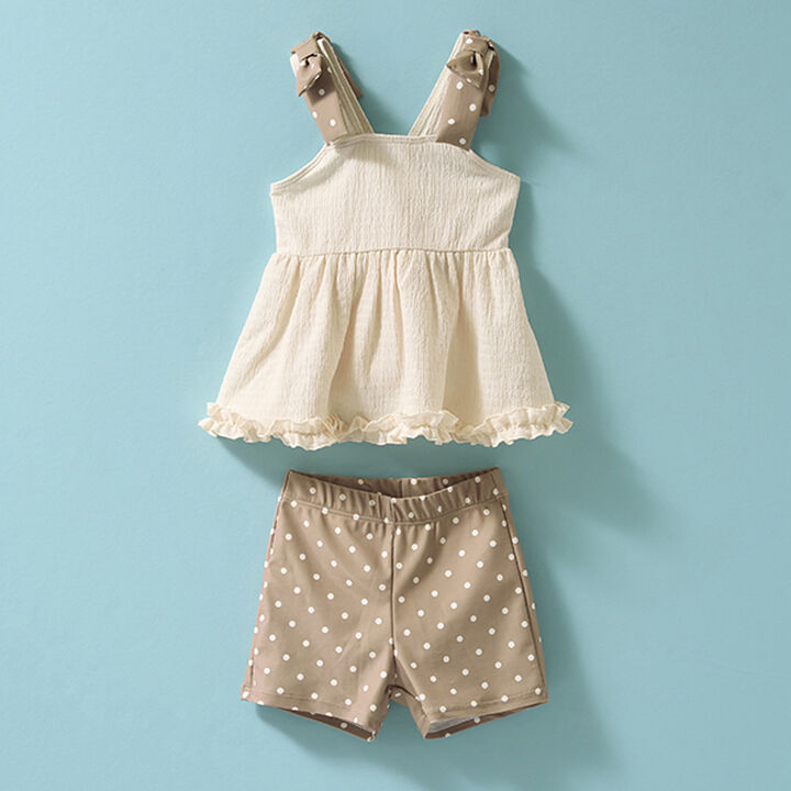 [SWIM] [UV Processing] Frill Round Hem Separates,Pink, medium image number 9