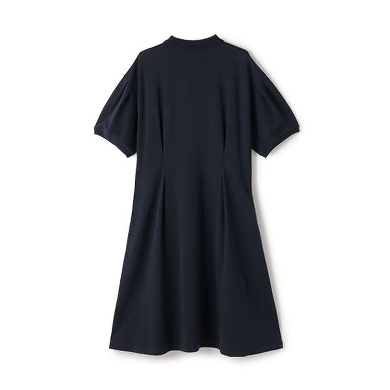 Cool Touch Polo Collar One-Piece Dress,Navy, large image number 6