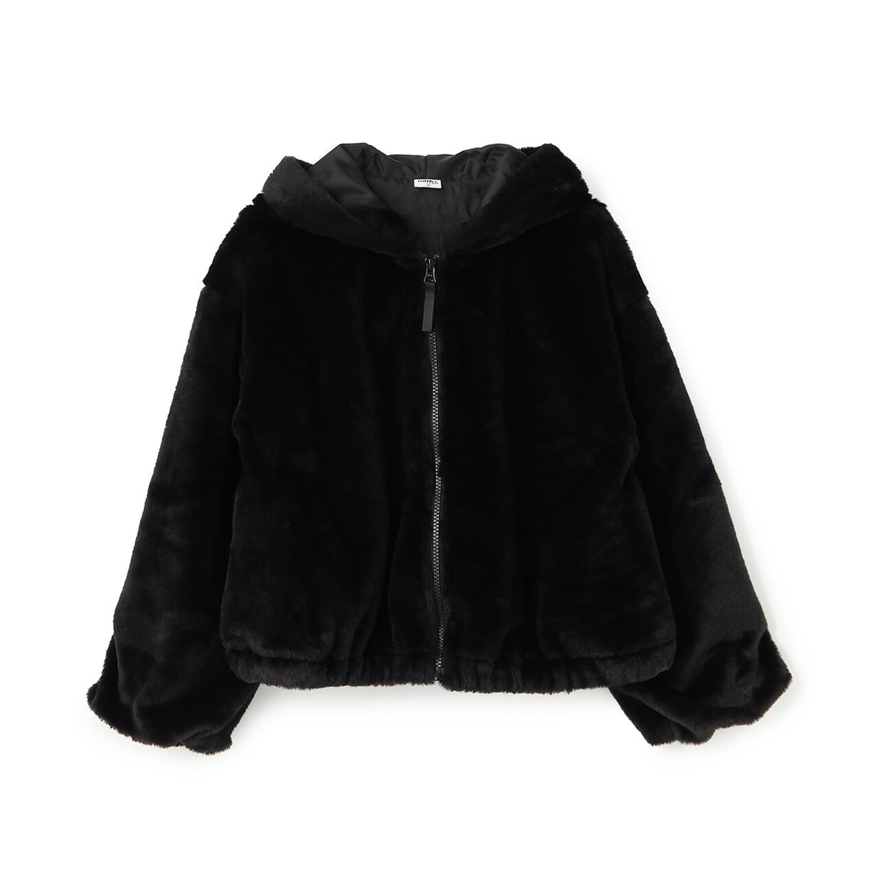 [milky coast] Cat Ear Fur Hoodie,Ivory, large image number 16