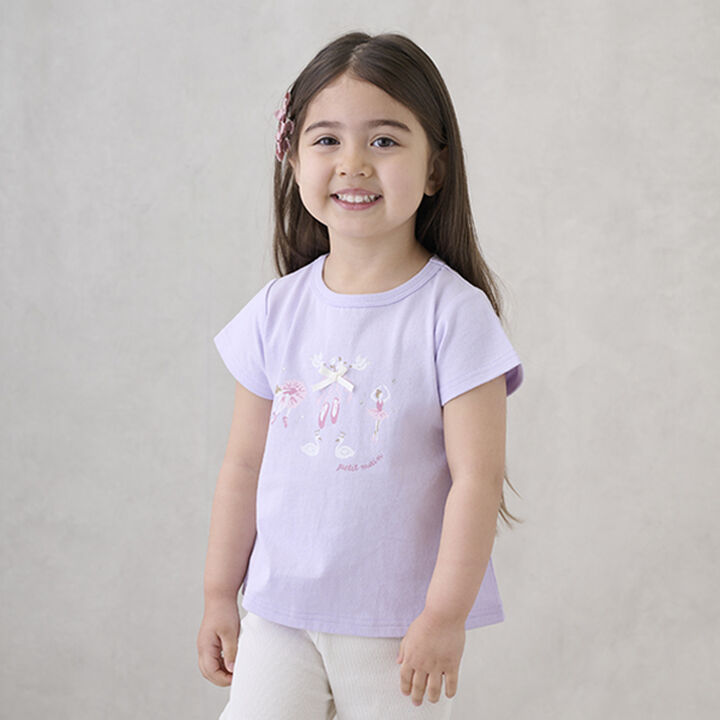 [Affordable] Girls Short-Sleeve T-Shirt,Emerald green, medium image number 31