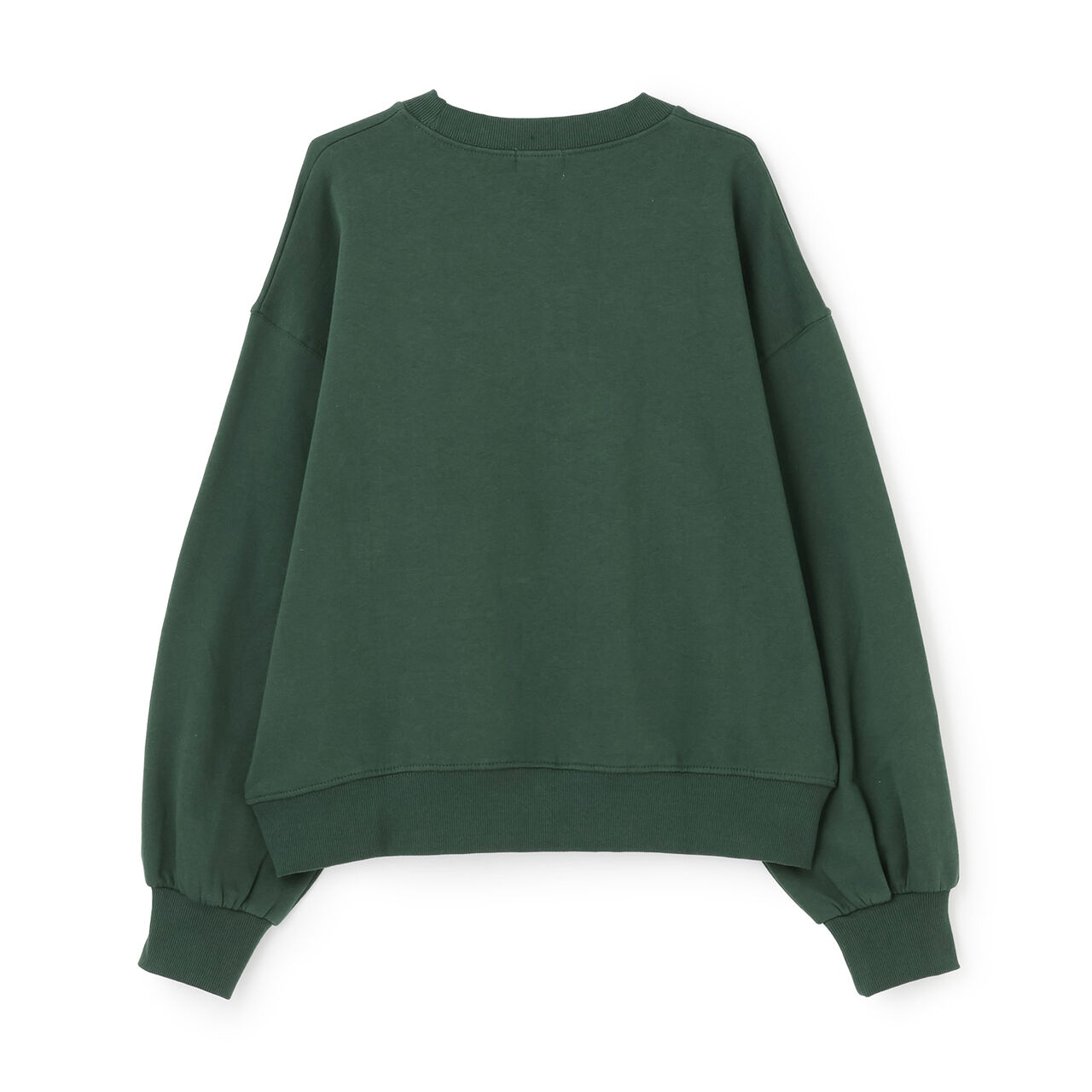 Wool Lined 100% Cotton Sweatshirt,Black, large image number 12