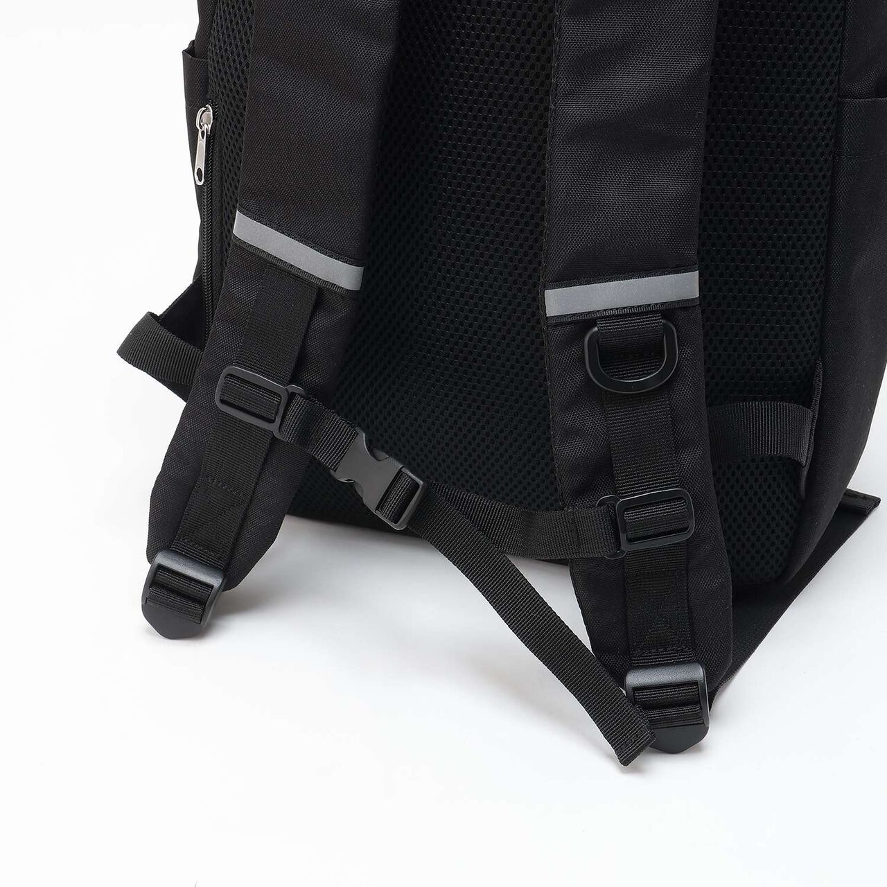 Casual Backpack with Charm,Black, large image number 5