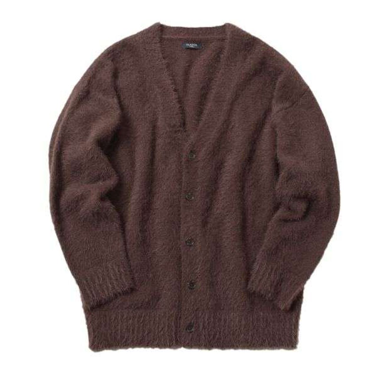 Shaggy Cardigan,Navy, large image number 4