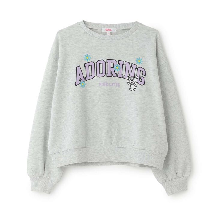 [Favi Baby] 100% Cotton College Fleece Sweatshirt,Mint, medium image number 20