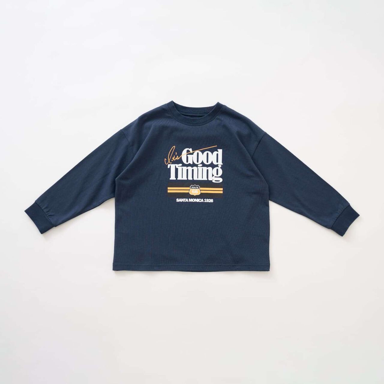 [Parent-Child Matching] [100% Cotton] [365D] Street Logo Long Sleeve T-Shirt,Cinnamon, large image number 7