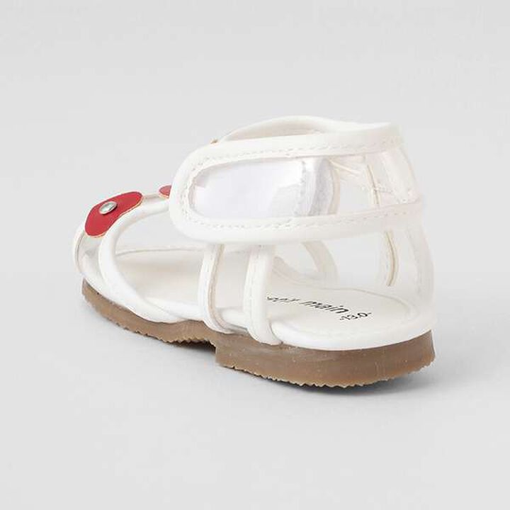 Clear Heart Sandals,Black, medium image number 9