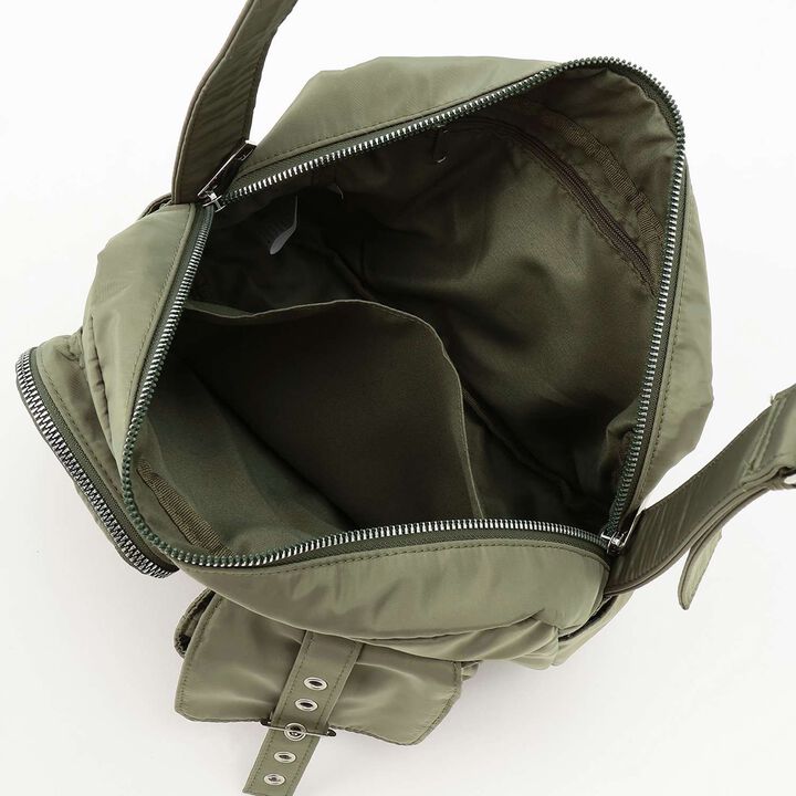 [LTXC] Eyelet Shoulder Bag,Black, medium image number 5