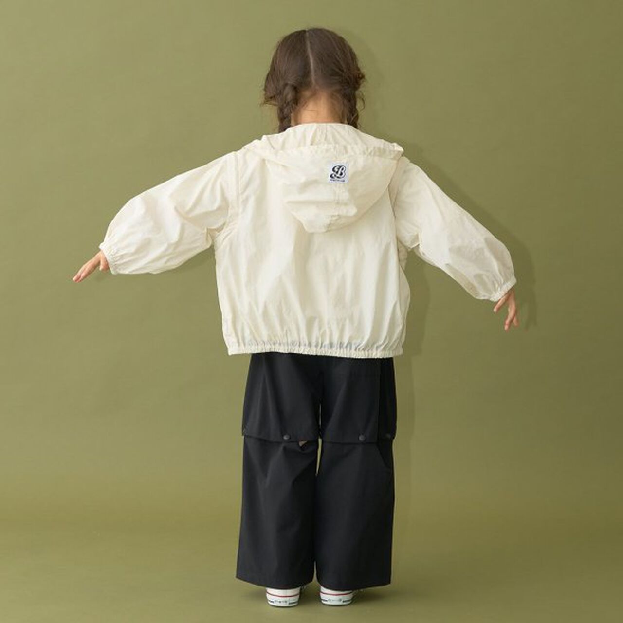 Sheer Windbreaker - 2 Way Best Option,Khaki, large image number 26