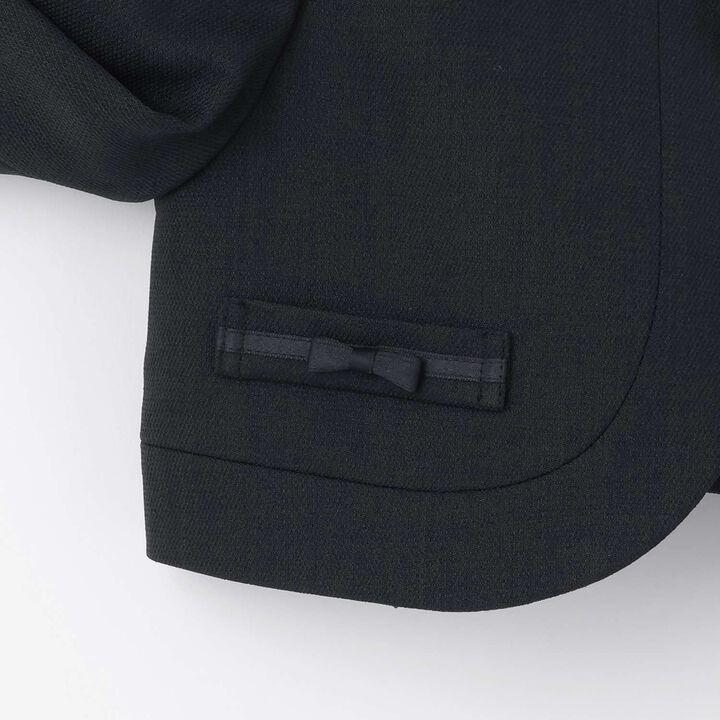 [Formal] Flower Embroidery OP + Collared JK Set,Sax blue, medium image number 12