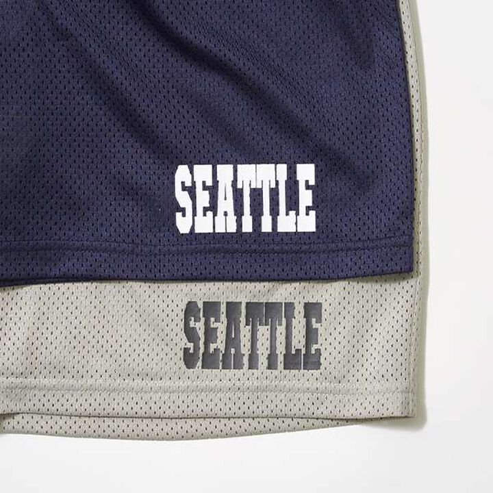 [Set Up Compatible] Mesh Half Pants,Silver gray, medium image number 21