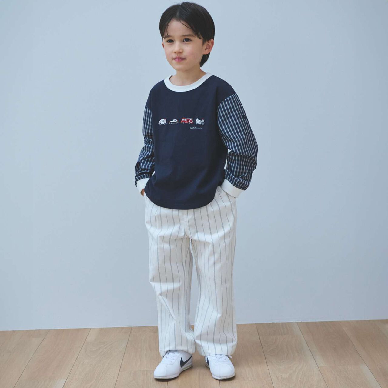 Working Vehicle Long-Sleeve T-Shirt,Off white, large image number 4