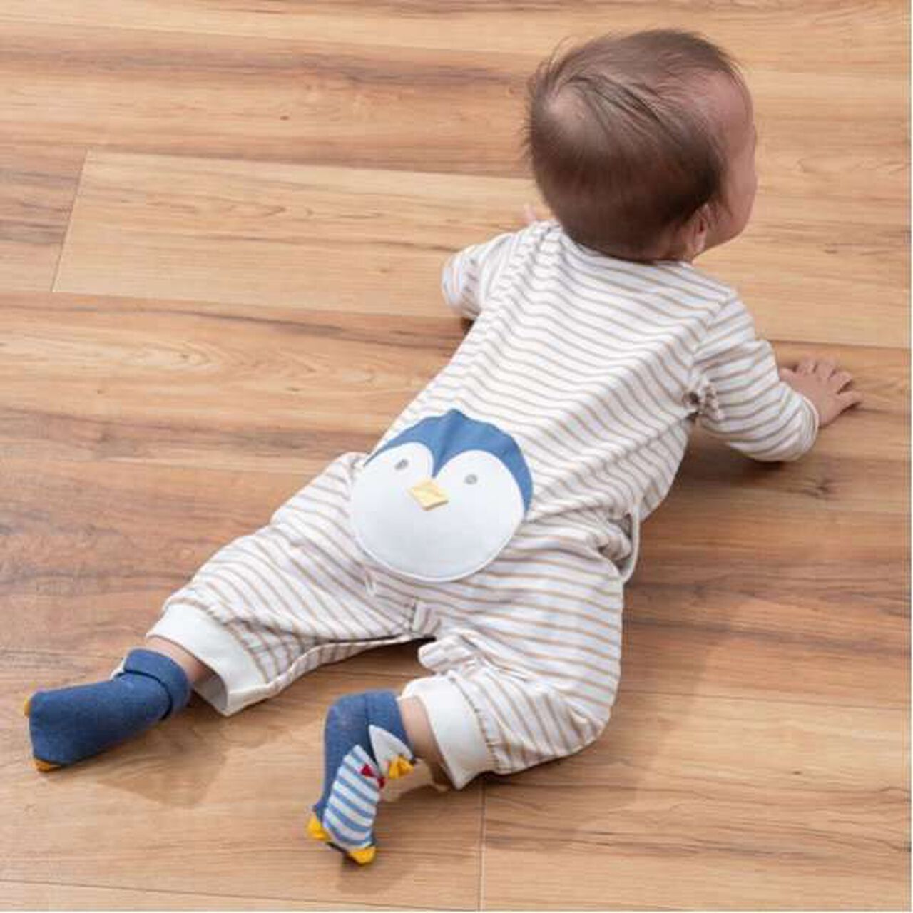 Animal Stripe 2-Way All-in-One,Mustard, large image number 18