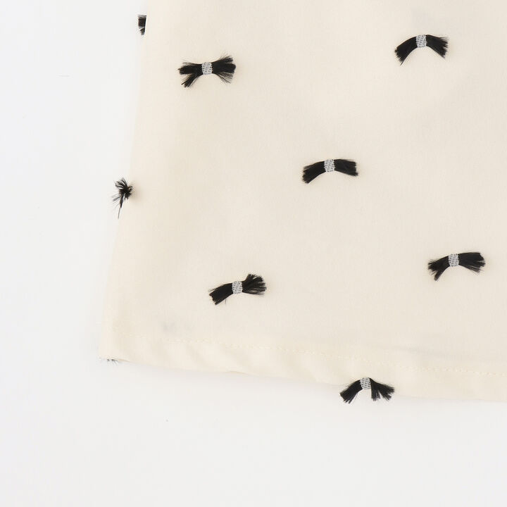 Link Shoulder Ribbon Jumper Skirt,Navy, medium image number 14