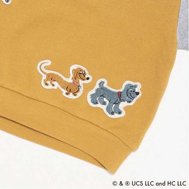 Curious George Patch Sweatshirt,Yellow, medium image number 3