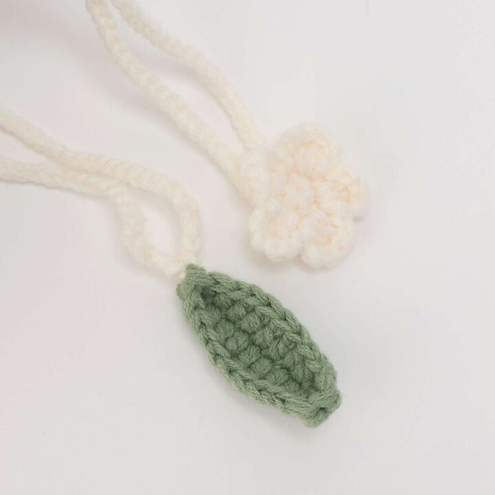 Knit Cake Small Shoulder Bag,Red, medium image number 4