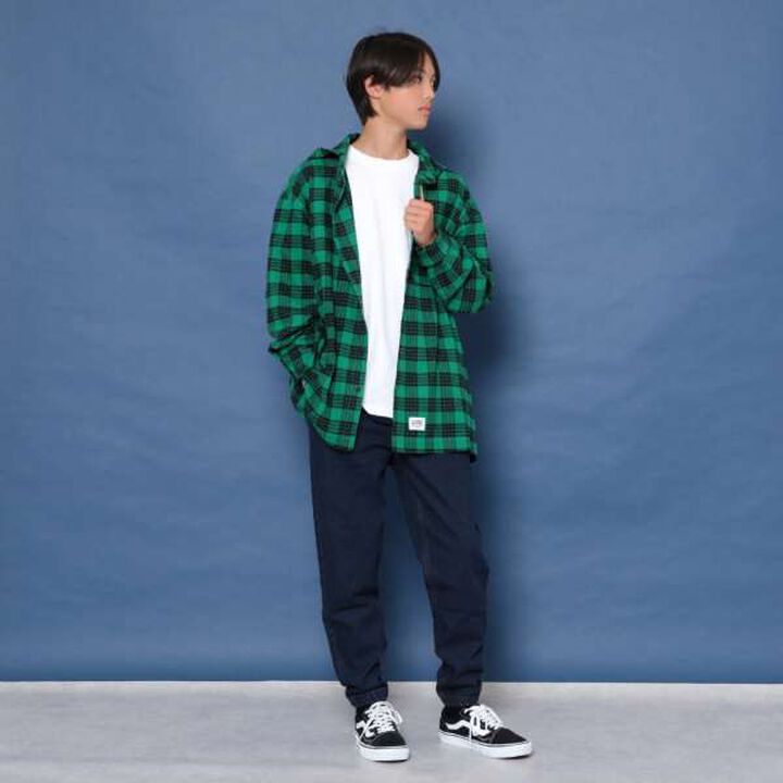 Stretch Denim Jogger Pants,Deep blue, medium image number 10