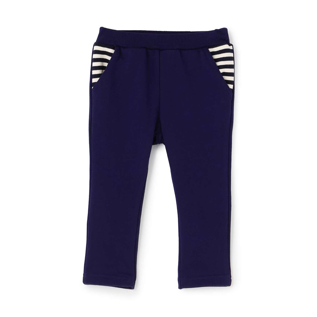 Stripe Star Pocket Fleece Pants,Navy, large image number 0