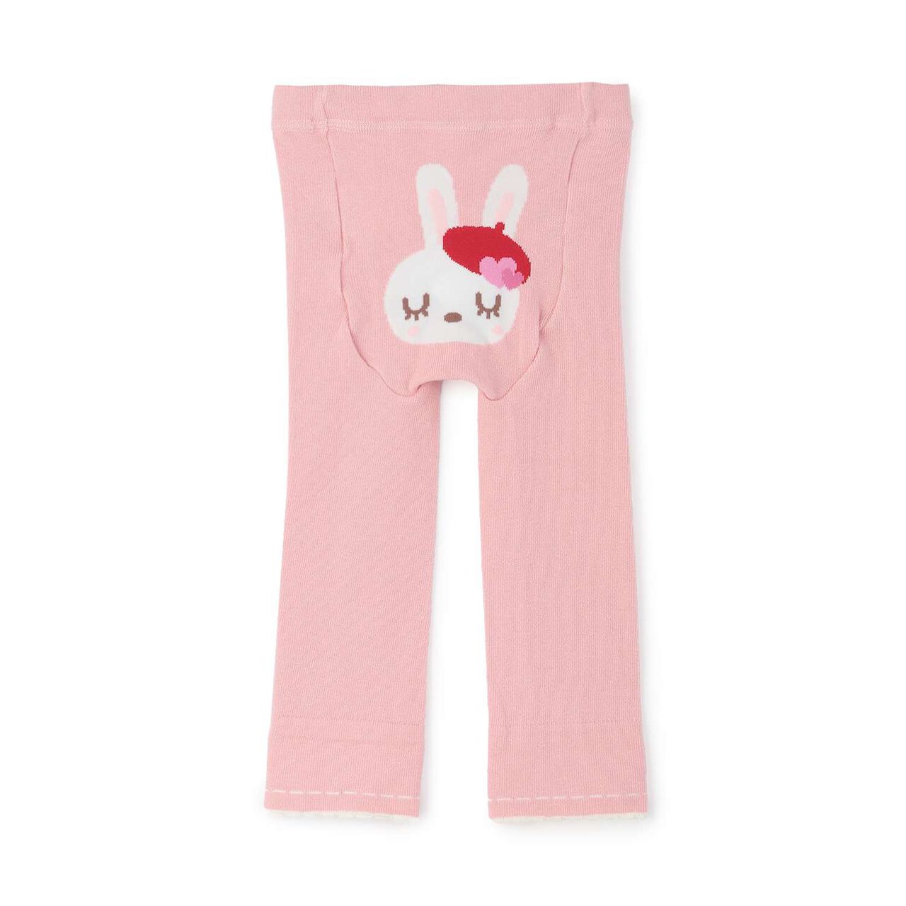[Made in Japan] Mimi-chan Rolled-Hem Leggings,Pink, large image number 1