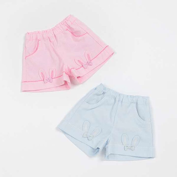 Bunny Ear Shorts,Light pink, medium image number 10