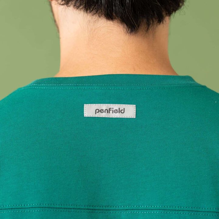 [Penfield] DAD Glow-in-the-Dark Logo Big Long Sleeve T-Shirt,White, medium image number 11