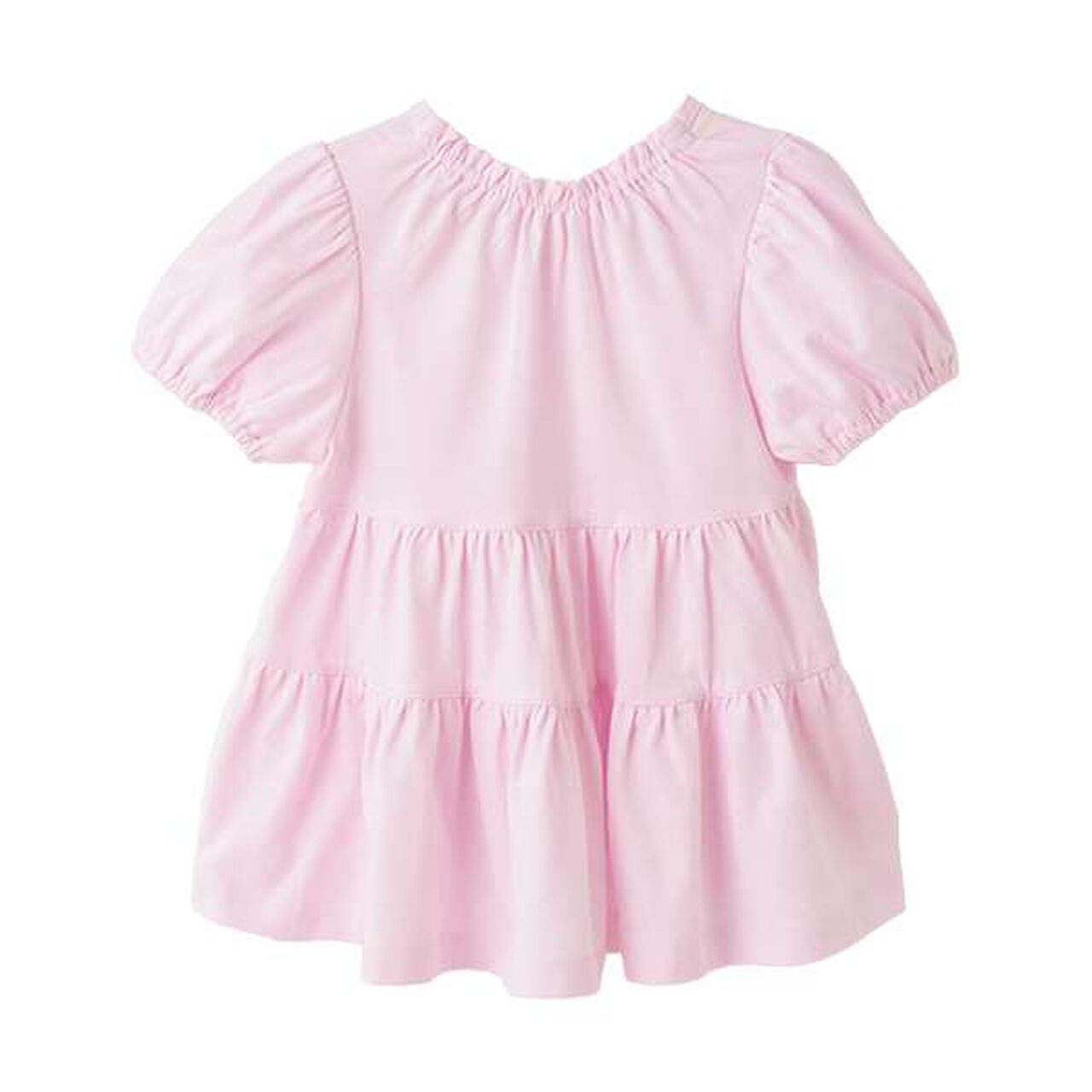 Tiered Tunic with Rabbit Mascot,Off white, large image number 1