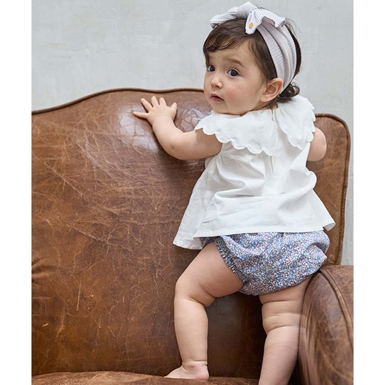 Ribbon Tunic Outfit Set,Red, large image number 2