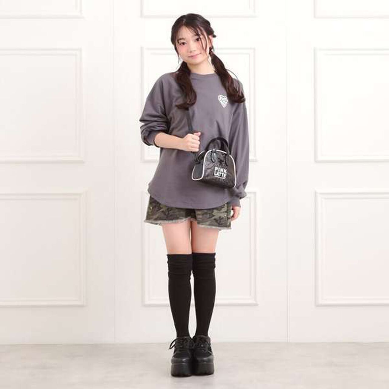 Mini Boston Bag,Black, large image number 15